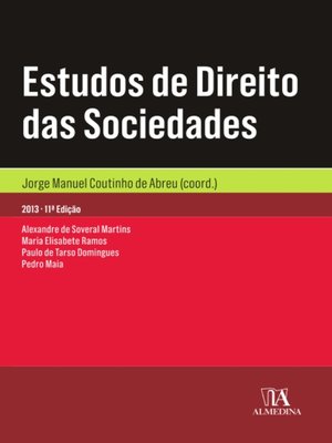 cover image of Estudos de Direito das Sociedades
